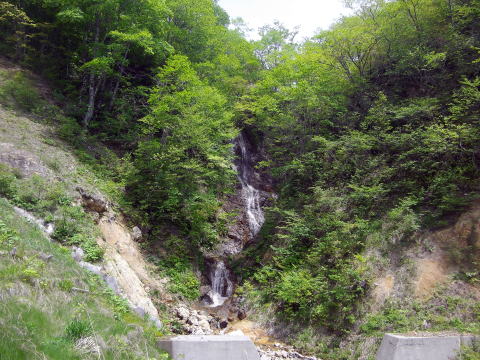 林道奥越線の滝