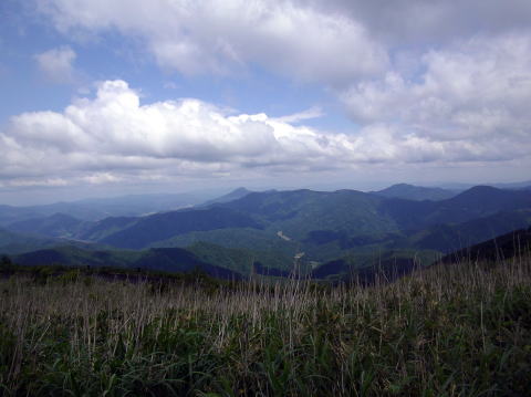 高倉峠からの眺め