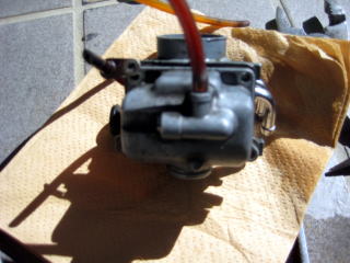 キャブレター分解